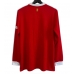 Manchester United 2021-2022 Retro Domácí Dres Dlouhý Rukáv